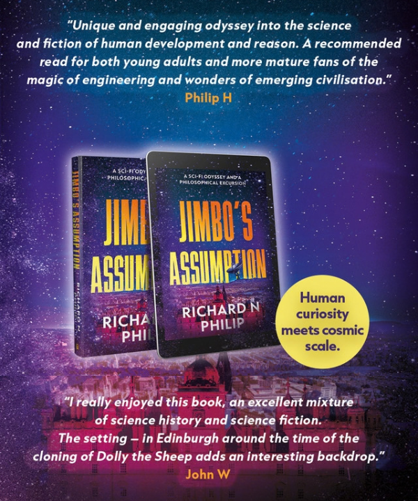 Front and back cover of Jimbo's Assumption